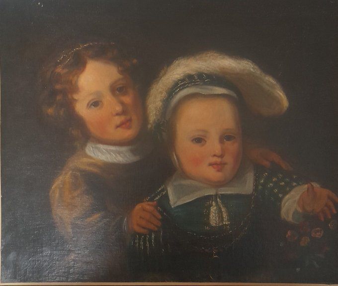 HUILE SUR TOILE ECOLE HOLLANDAISE XVIIIe